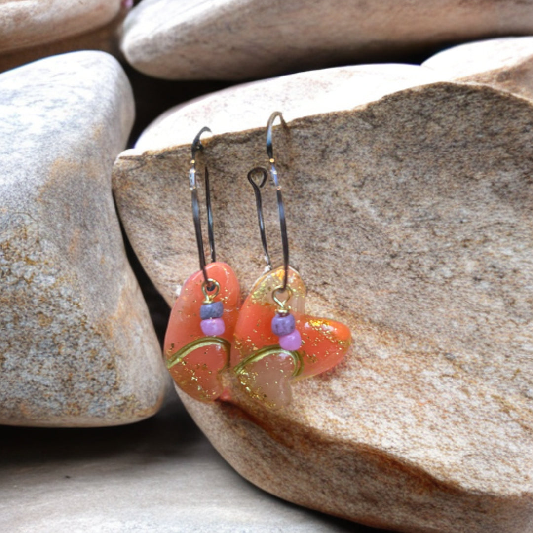 Polymer double hearts